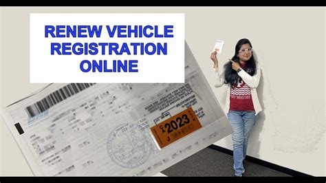 Vehicle Registration Guide: Renew Online Today