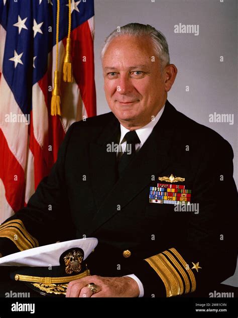 Vice Admiral Thomas J Hughes Usn Uncovered Country Unknown Stock