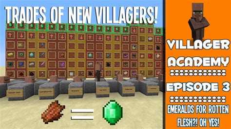 Villager Trades New Villager Trading Guide 1 8 Trades Explanation