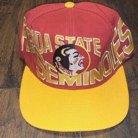 Vintage 1990S Nwt Florida State Fsu Apex One Fitted Hat 7 1 2 Fashion