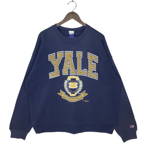 Vintage 90S Yale Hoodies Yale University Sweater Yale Etsy