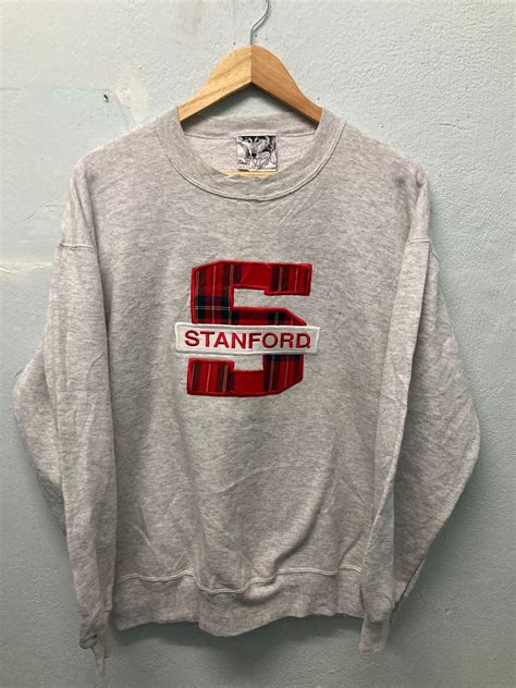 Vintage Stanford University Sweater Size L Etsy