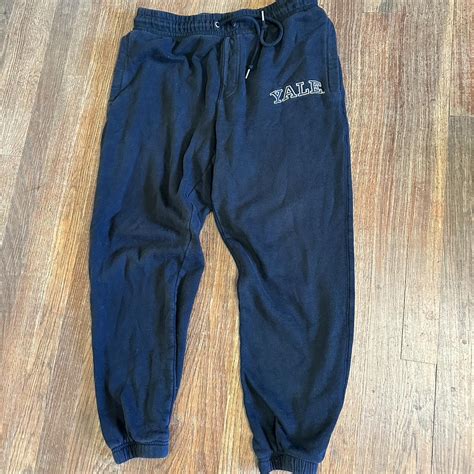 Vintage Sweatpants Yale University Size Large Waist Depop