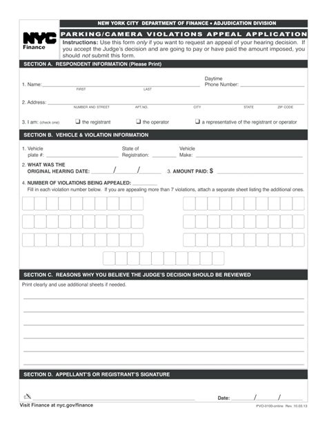 Visit Nyc Gov Disputeticket Fill Out Sign Online Dochub