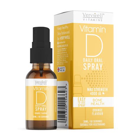 Vitamin D Daily Oral Spray Verywell Health