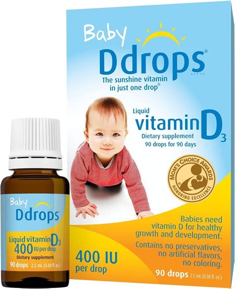 Vitamin D Drops Benefits