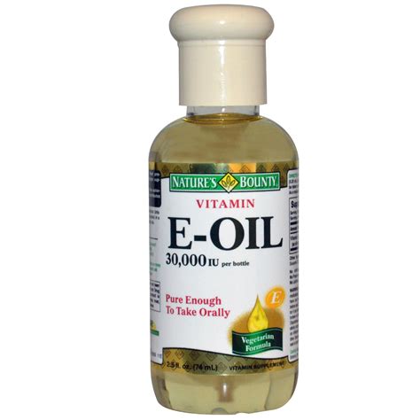 Vitamin E And A Oil