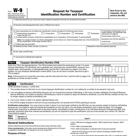 W9 Form 2025 Template Vilma Jewelle