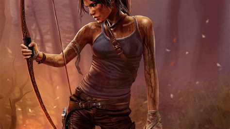 Wallpaper Video Games Lara Croft Tomb Raider Tomb Raider 2013