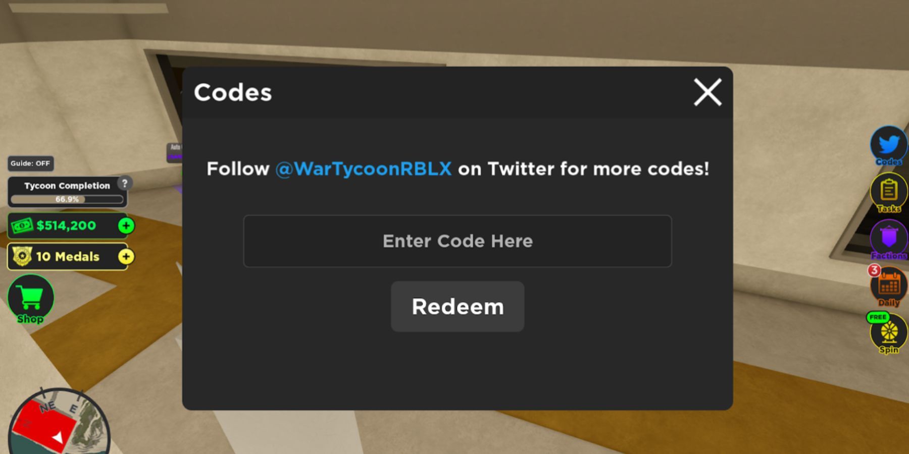 War Tycoon Codes: Unlock Free Rewards