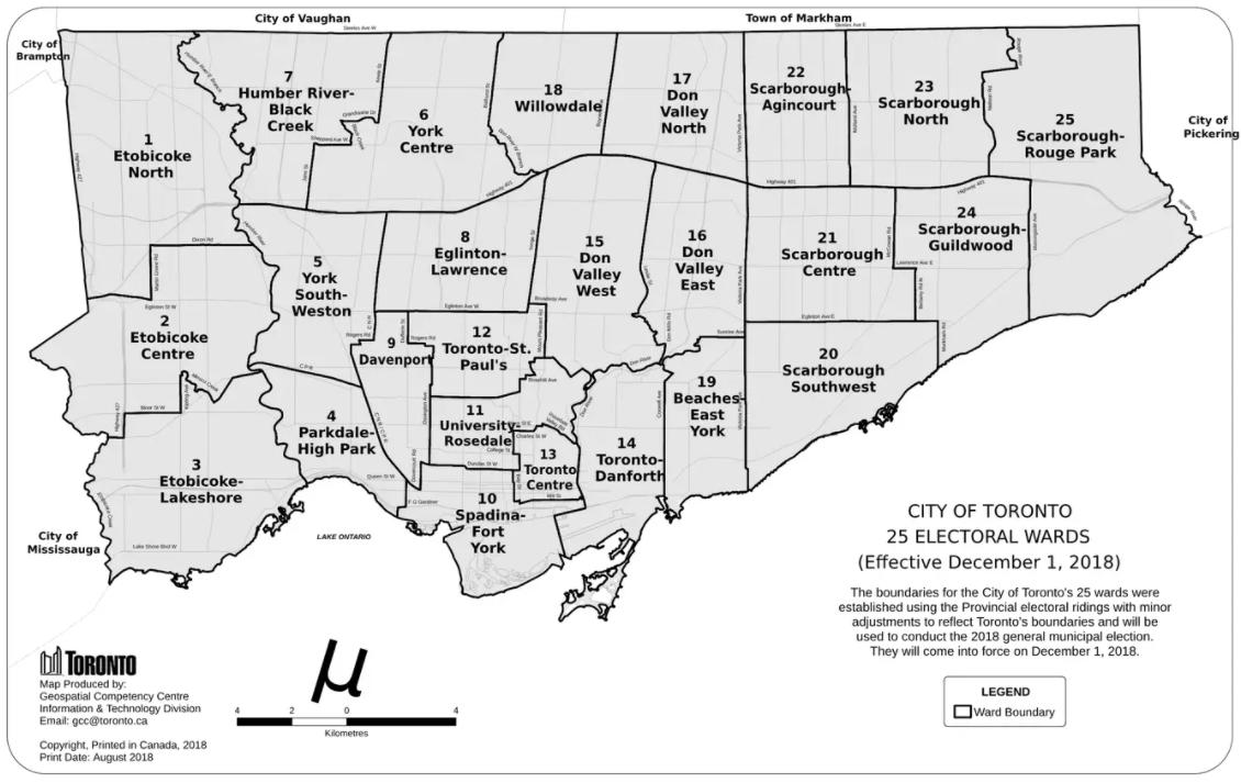 Ward 21 City Of Toronto