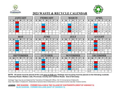 Waste Collection Schedule 2025 Calgary Daisy Wood