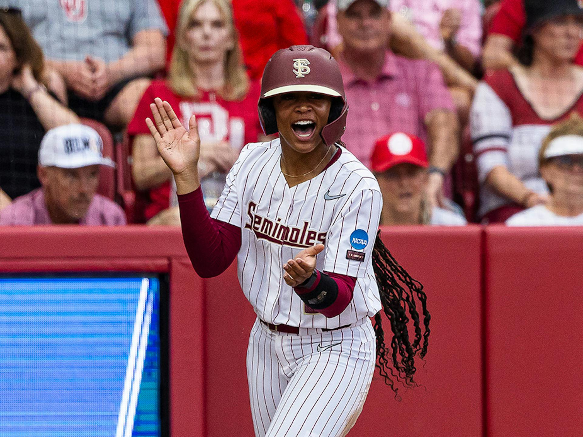 Watch Florida State Softball S Michaela Edenfield And Kalei Harding