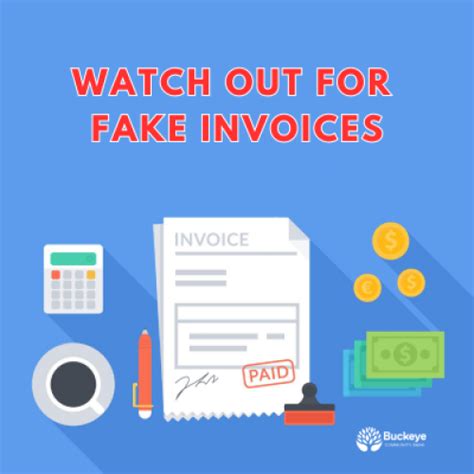 Watch Out For Fake Invoice Scams Buckeye Community Bank