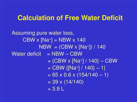 Water Deficit Guide: Calculate Needs Easily