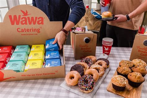 Wawa S New Catering Partnership Delivers Hoagies Breakfast Snacks To