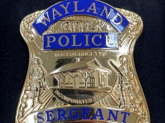 Wayland Police Debut New Badge Designed With Nipmuc Nation Wayland