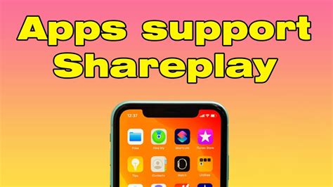 What Apps Support Shareplay