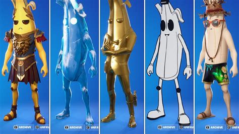 What Are All Peely Skins Fortnite? Unlock Now