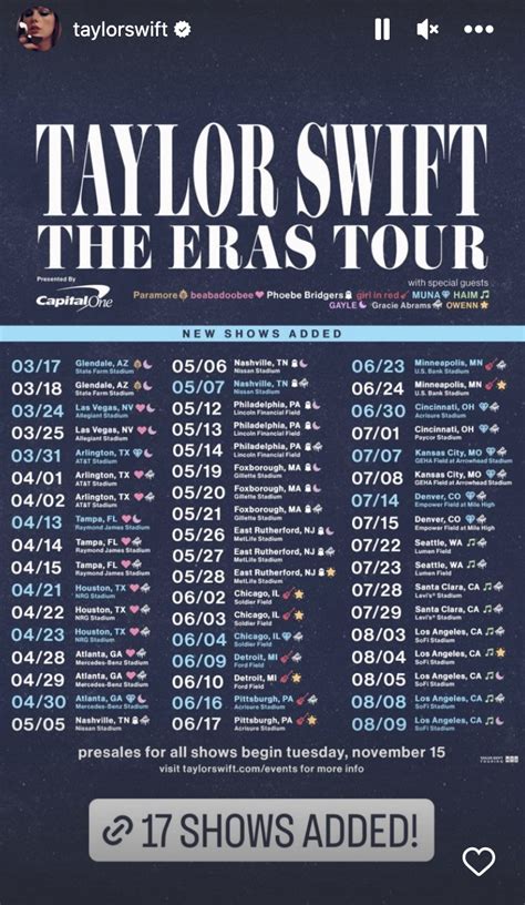 What Are Eras Tour Toronto Dates? Concert Schedule