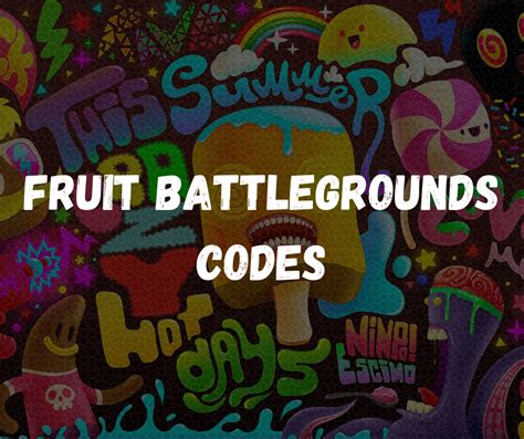 What Are Fruits Battlegrounds Codes? Unlock Rewards