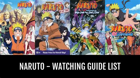 What Are Naruto Movies? A List Guide