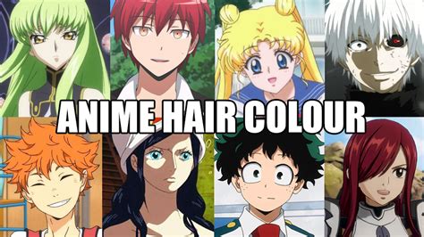 What Does Hair Colour Mean In Anime Campus Sg Campus Magazine