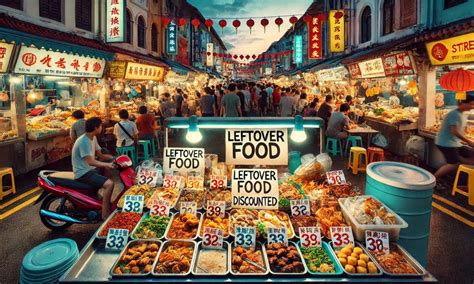 What Happens To Chinatown Hawker Leftovers? Reduce Waste