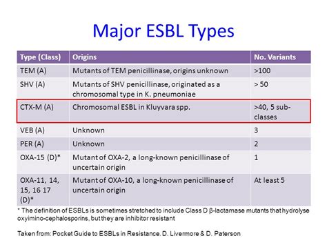 What Is An Esbl