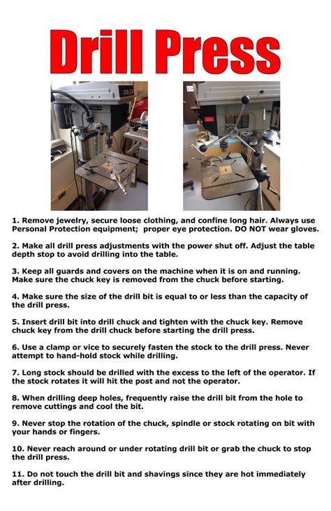 What Is Drill Press Drill? Safety Tips