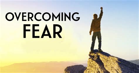 What Is Fear I Love? Overcoming Phobia