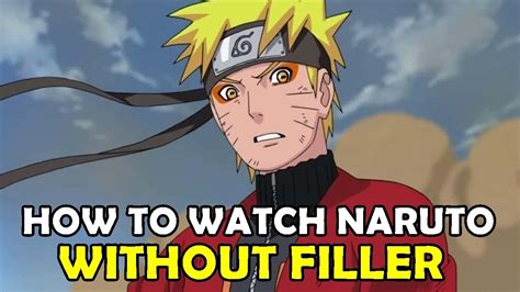 What Is Naruto Without Fillers? Stream Guide