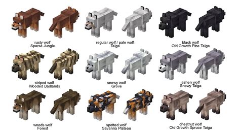 What Minecraft Dog Breeds Exist? Breed Guide