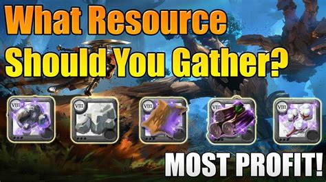 What Resource Should I Gather In Albion Online Most Profitable