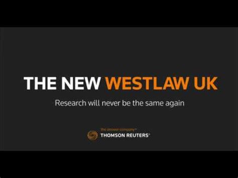 What S New With Westlaw Uk Youtube