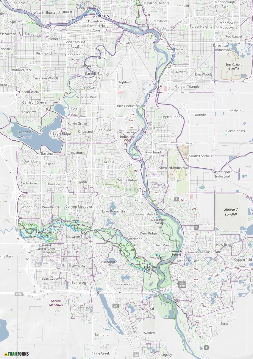 What's Calgary Bike Path Map? Easy Routes