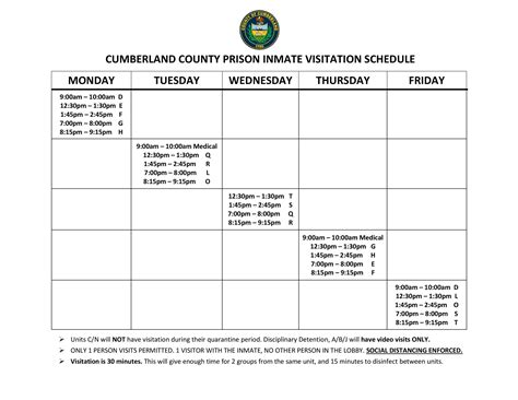 When Are Pipestone Jail Visits? Schedule And Rules