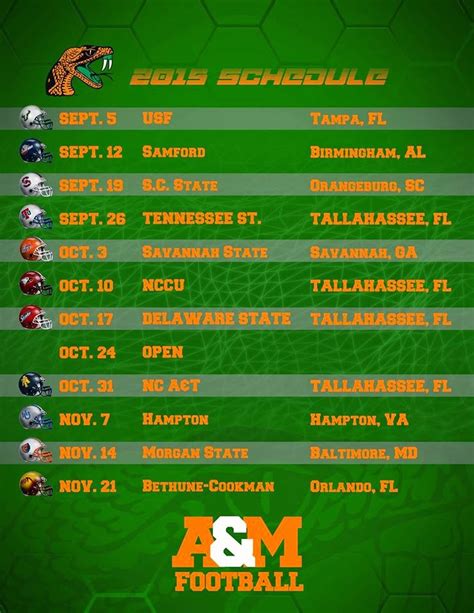 When Is Famu Football Schedule Released?