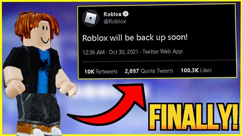 When Will Roblox Be Back? Solutions