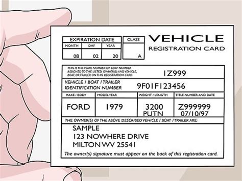 Where Do I Get Vehicle Registration Certificate Printable Templates Free