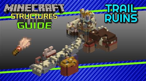 Where To Find Trail Ruins Structures In Minecraft Youtube