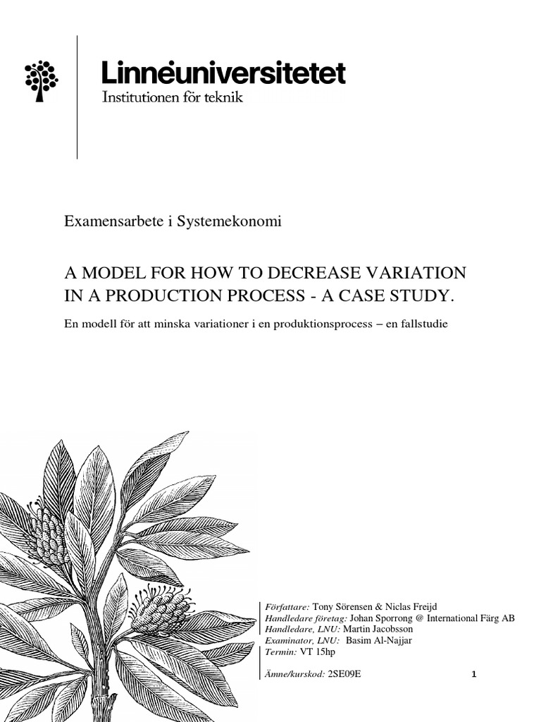 Why Is Important To Reduce Process Variation Youtube