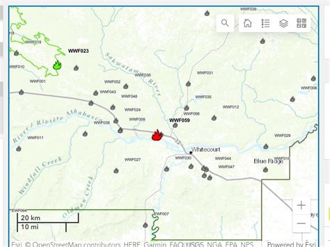 Wildfire In Whitecourt Forest Area Being Held After Starting Nov 20