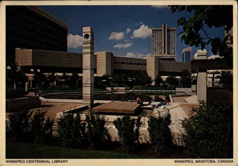 Winnipeg Centennial Library Manitoba Canada