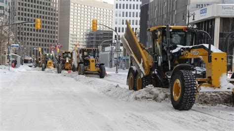 Winnipeg Snow Clearing 2021