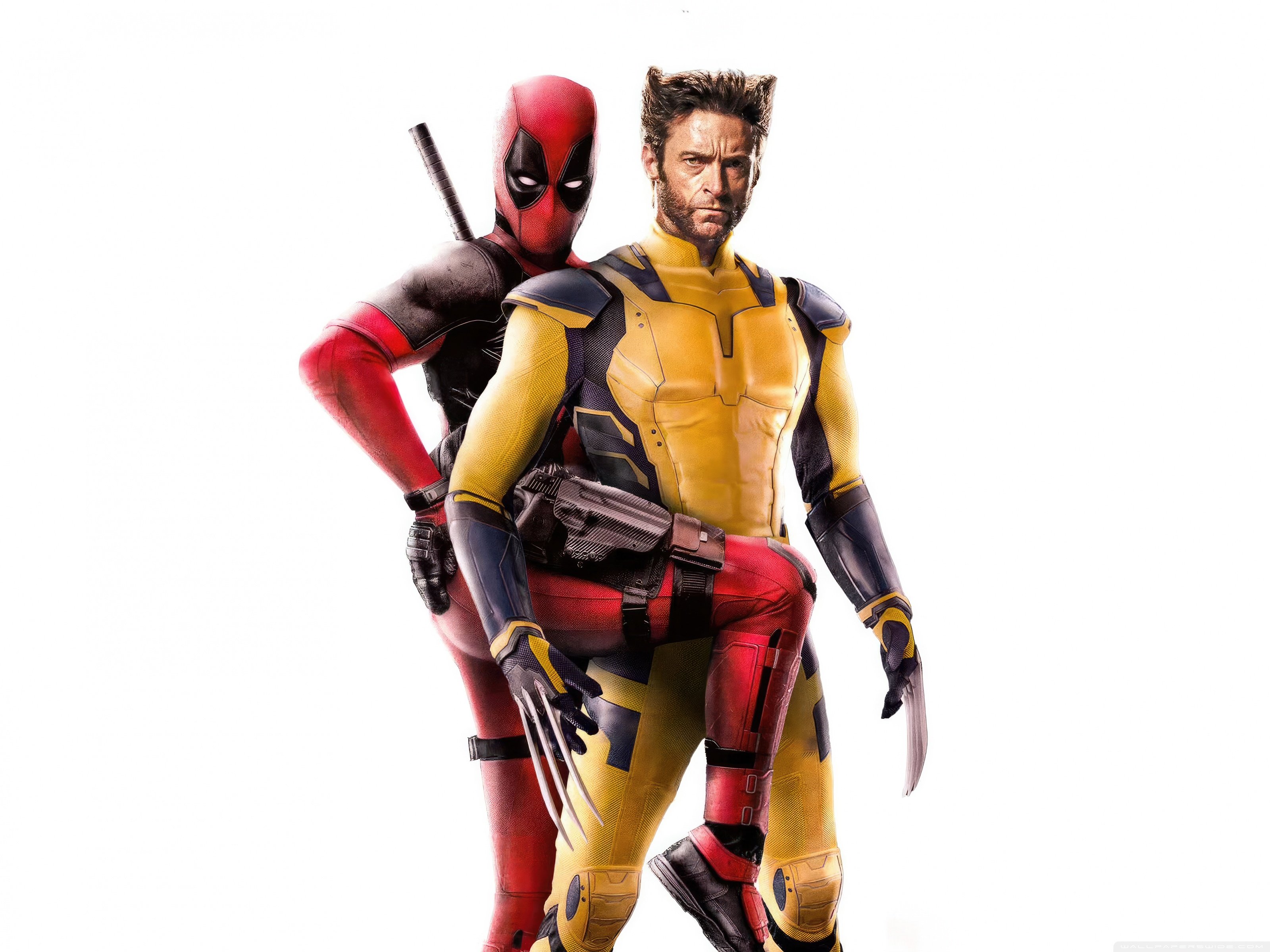 Wolverine In Deadpool 3 2024 Movie Ultra Hd Desktop Background