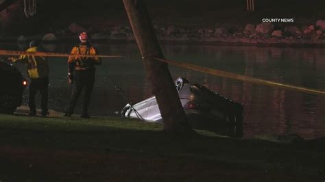 Woman Dead After Vehicle Crashes Into Lake In Southern California