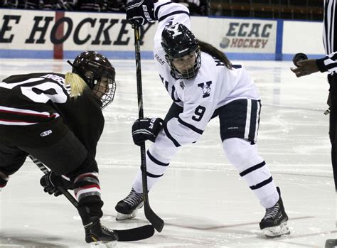 Women S Hockey Saturday Marks Third White Out Yale Daily News