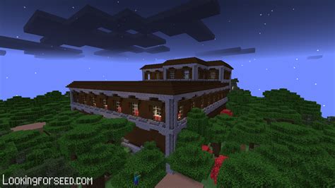 Woodland Mansion Seed Bedrock 2024 Nara Tamera