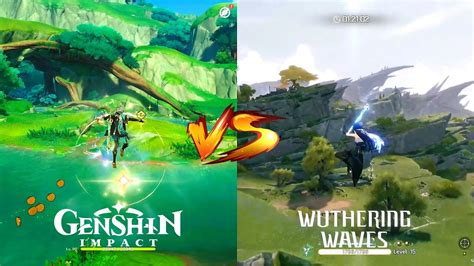 Wuthering Waves Vs Genshin Impact Biggest Gacha Game Differences